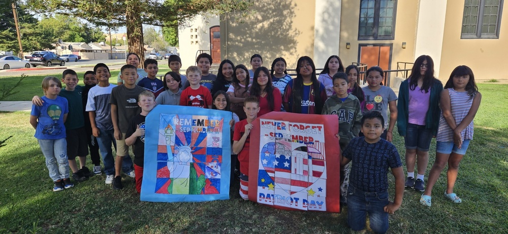 Patriot Day Group Photo_Sunset Elementary